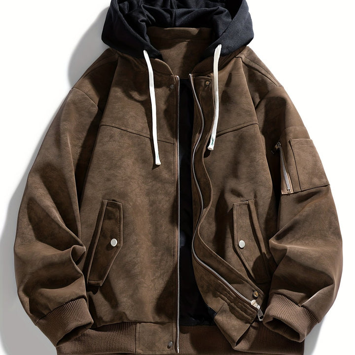 Garrick | Hooded Utility Jacket