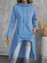 Faye | Relaxed High-Low Hoodie