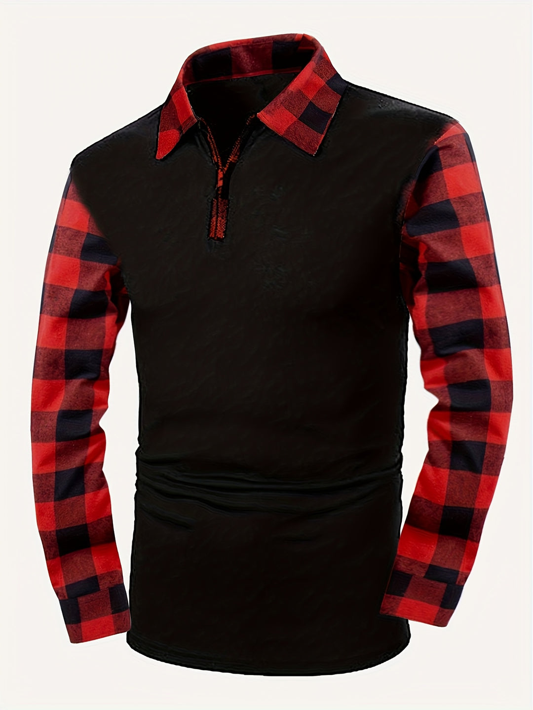 Curtis | Half-Zip Collared Polo Shirt