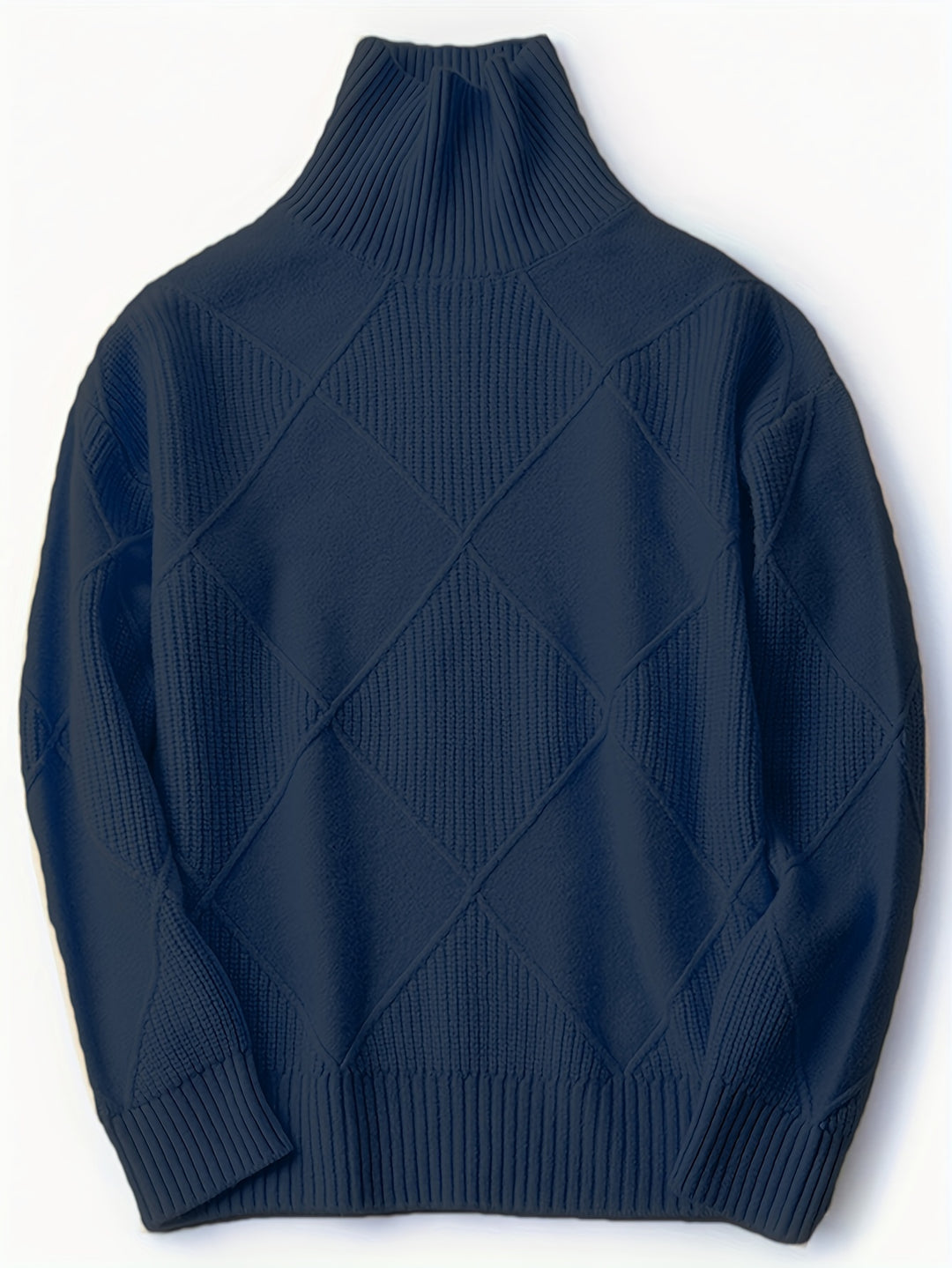 Freya | Textured Turtleneck Sweater