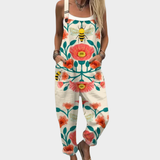Helen | Comfortable Retro Art Jumpsuit