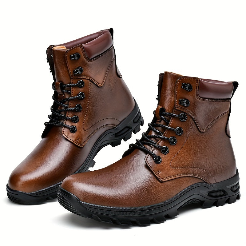 Whitaker | Rugged Lace-Up Ankle Boots