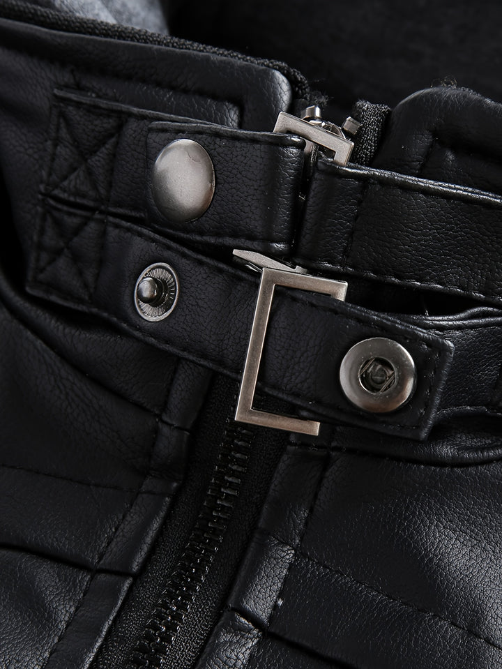 Roman | Hooded Moto Jacket