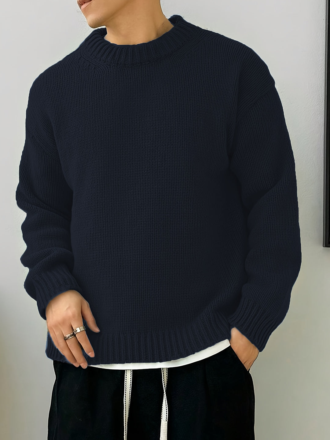 Emory | Relaxed Drop-Shoulder Sweater