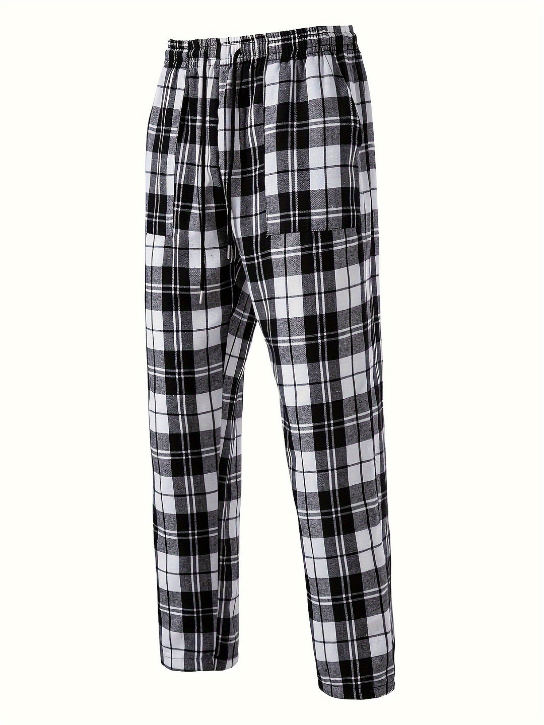 Nathaniel | Relaxed Checked Lounge Trousers