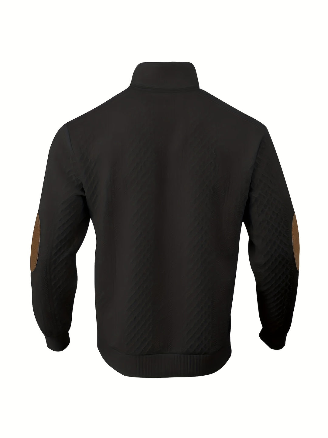 Rowland | Textured Stand-Collar Pullover