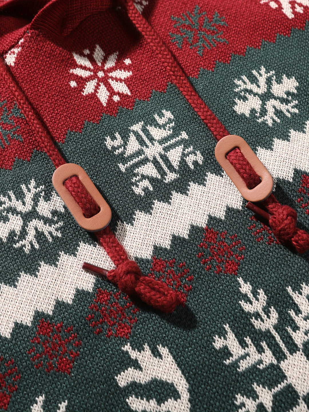 Nicholas | Christmas Reindeer Hooded Jumper