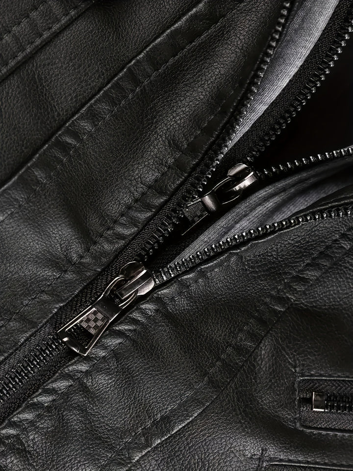 Roman | Hooded Moto Jacket