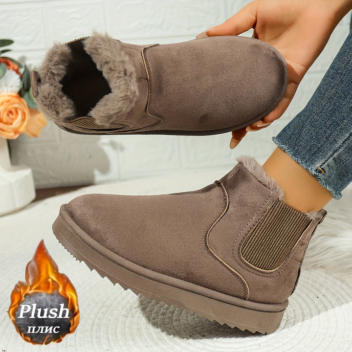 Maeve | Cosy Platform Ankle Boots
