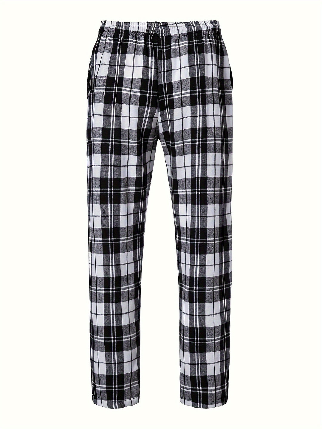 Nathaniel | Relaxed Checked Lounge Trousers