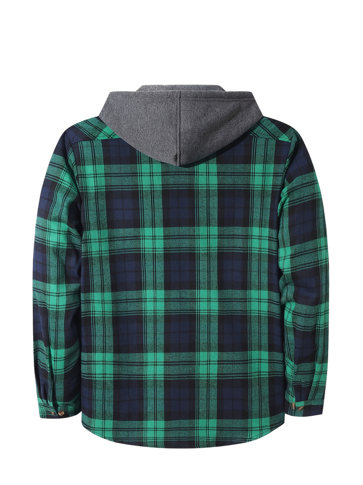 Byron | Rugged Hooded Shirt