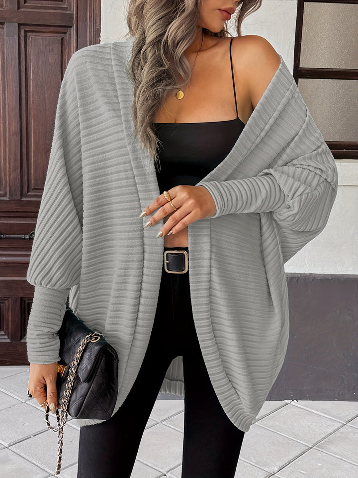 Maeve | Relaxed Open-Front Cardigan
