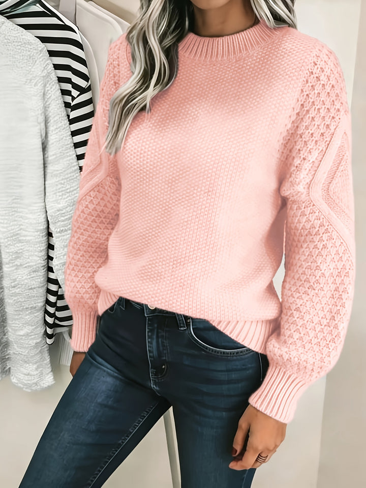 Estelle | Cosy Lantern-Sleeve Sweater