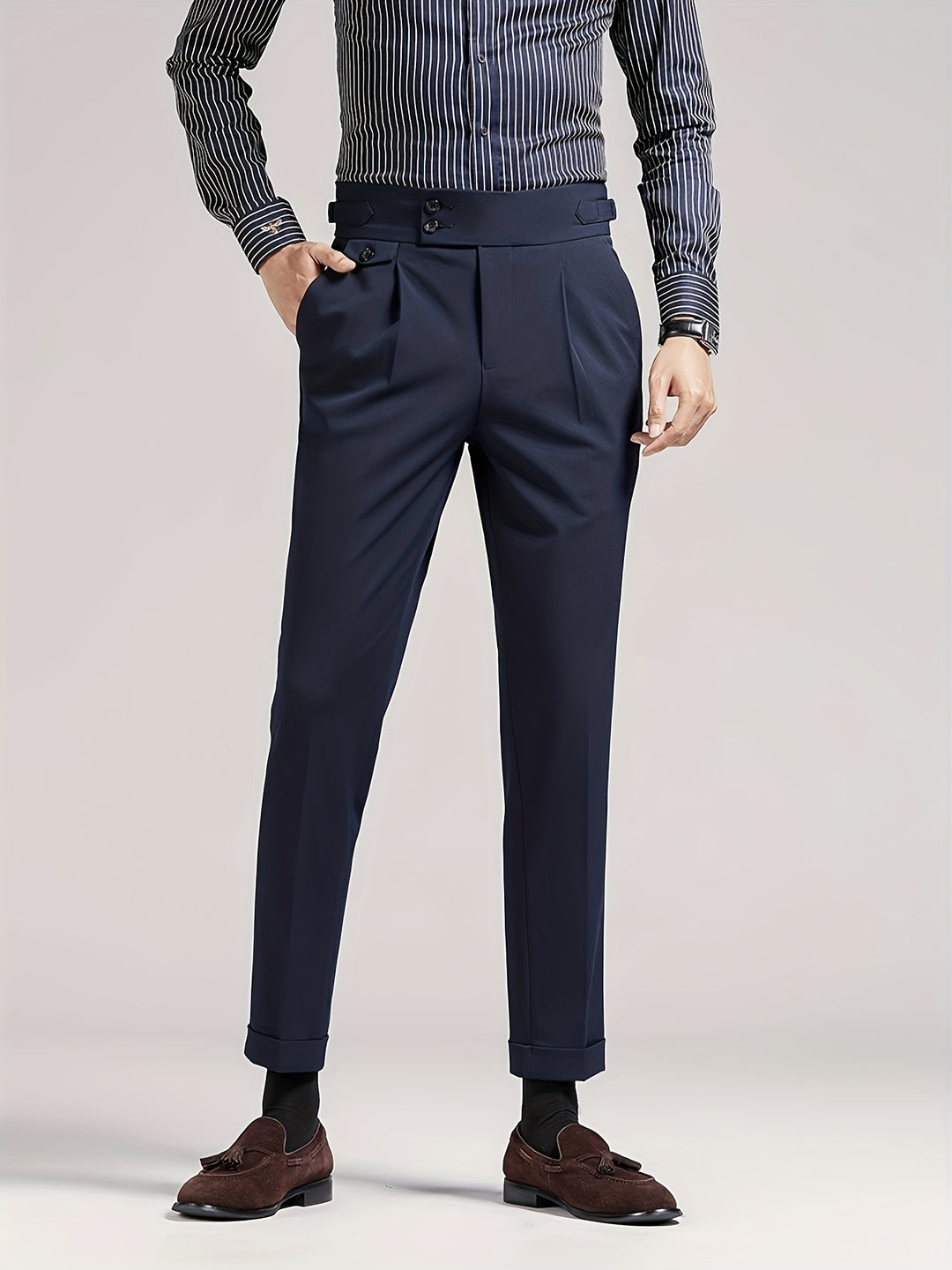 Winslow | Tailored Single-Pleat Trousers