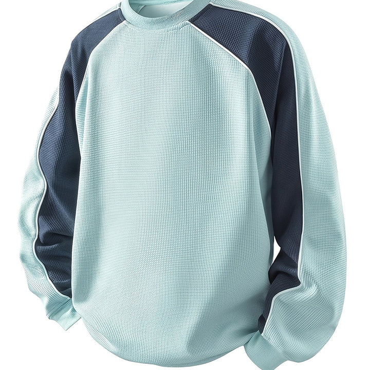 Dean | Colour-Block Crewneck Sweatshirt