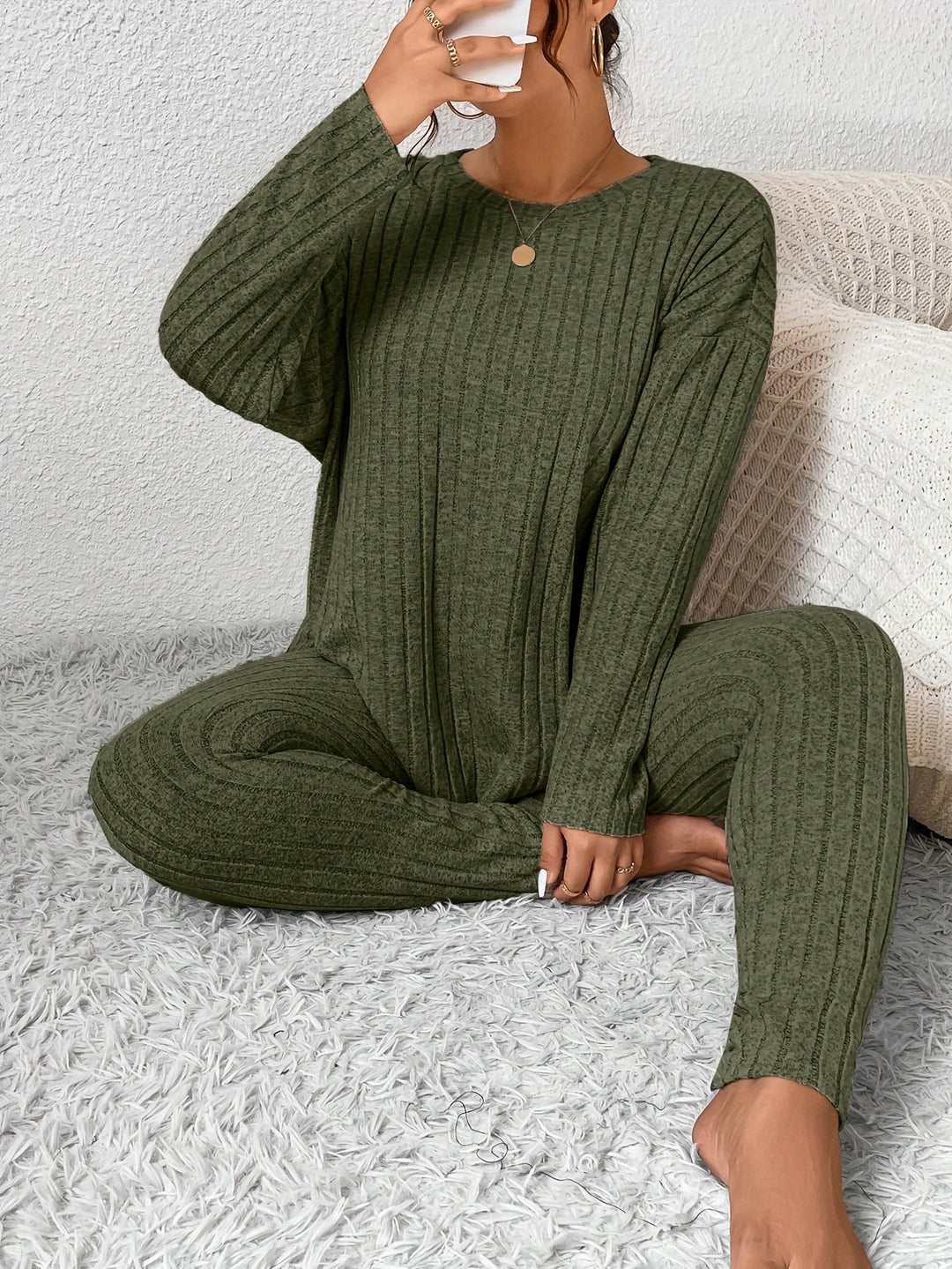 Bellamy | Relaxed Ribbed Two-Piece Set