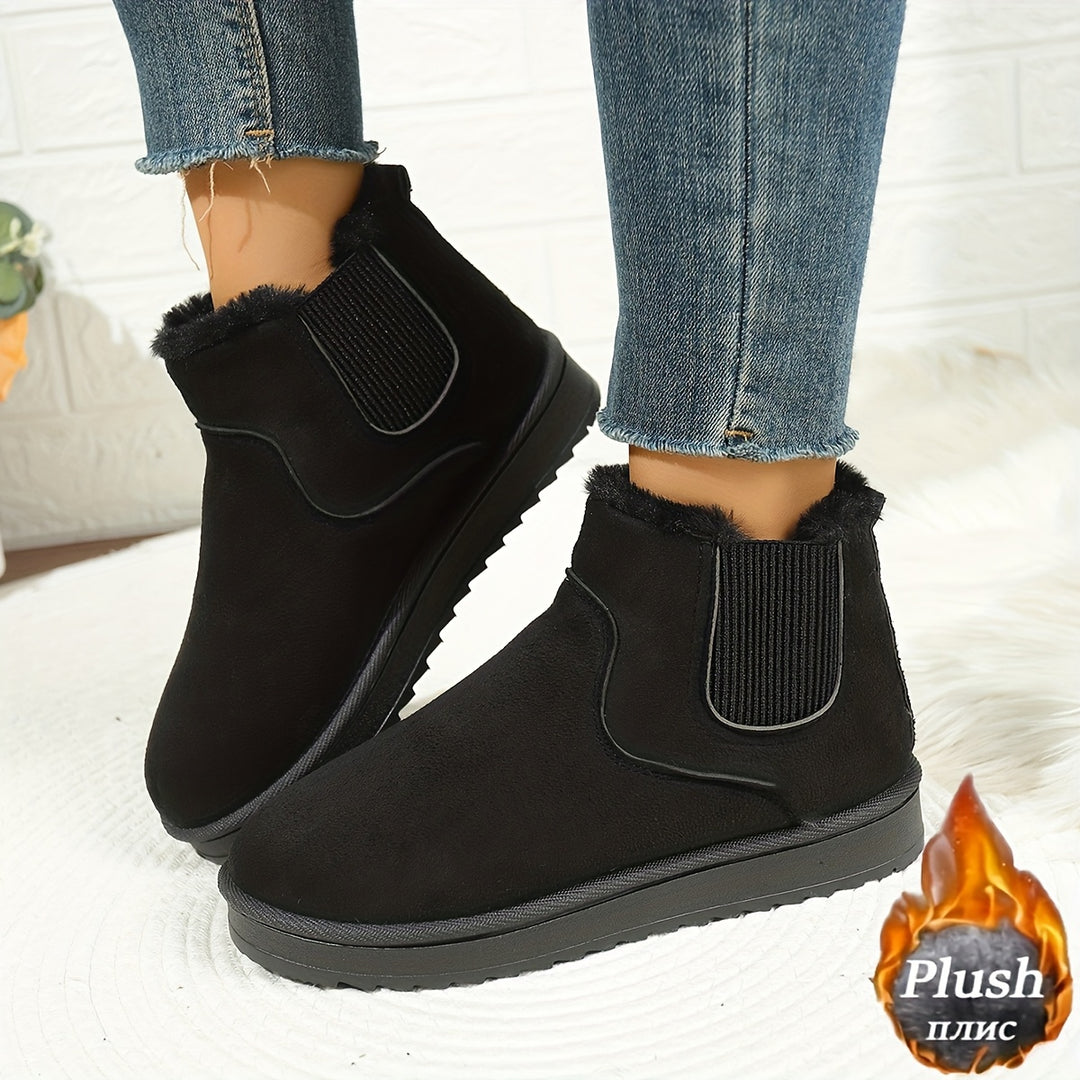 Maeve | Cosy Platform Ankle Boots