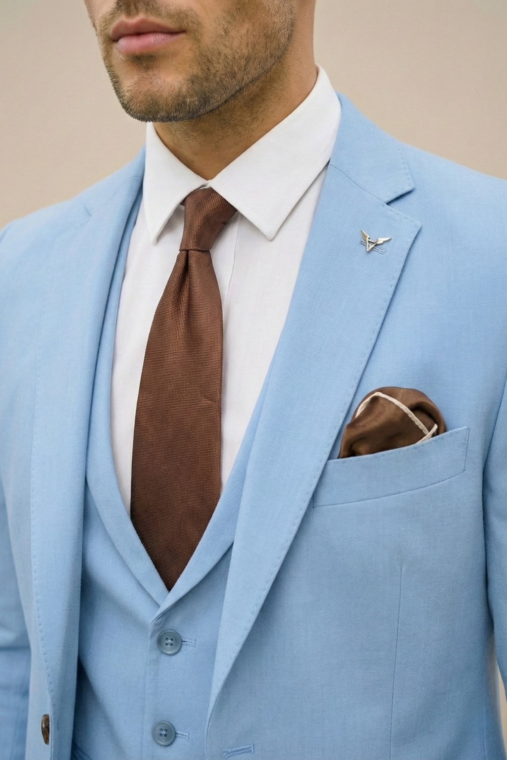 Cameron | Classic Modern Three Piece Suit Set