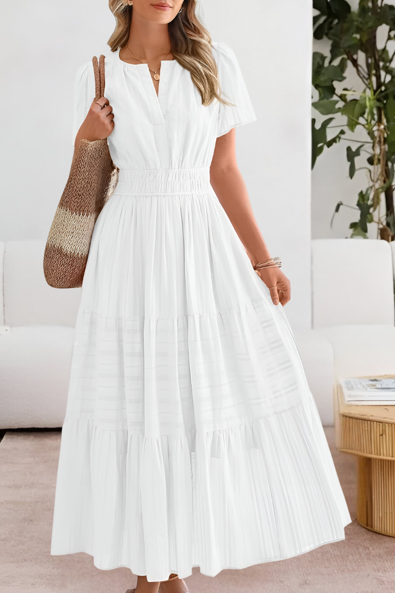 Hazel | Flowing Tiered Summer Dress