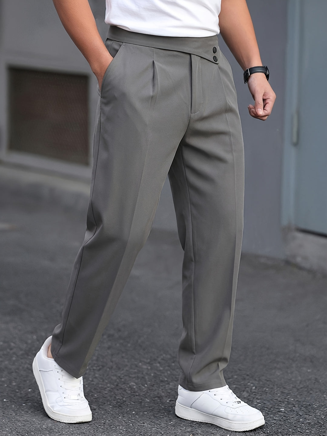 Adrian | Tailored Pleated Trousers