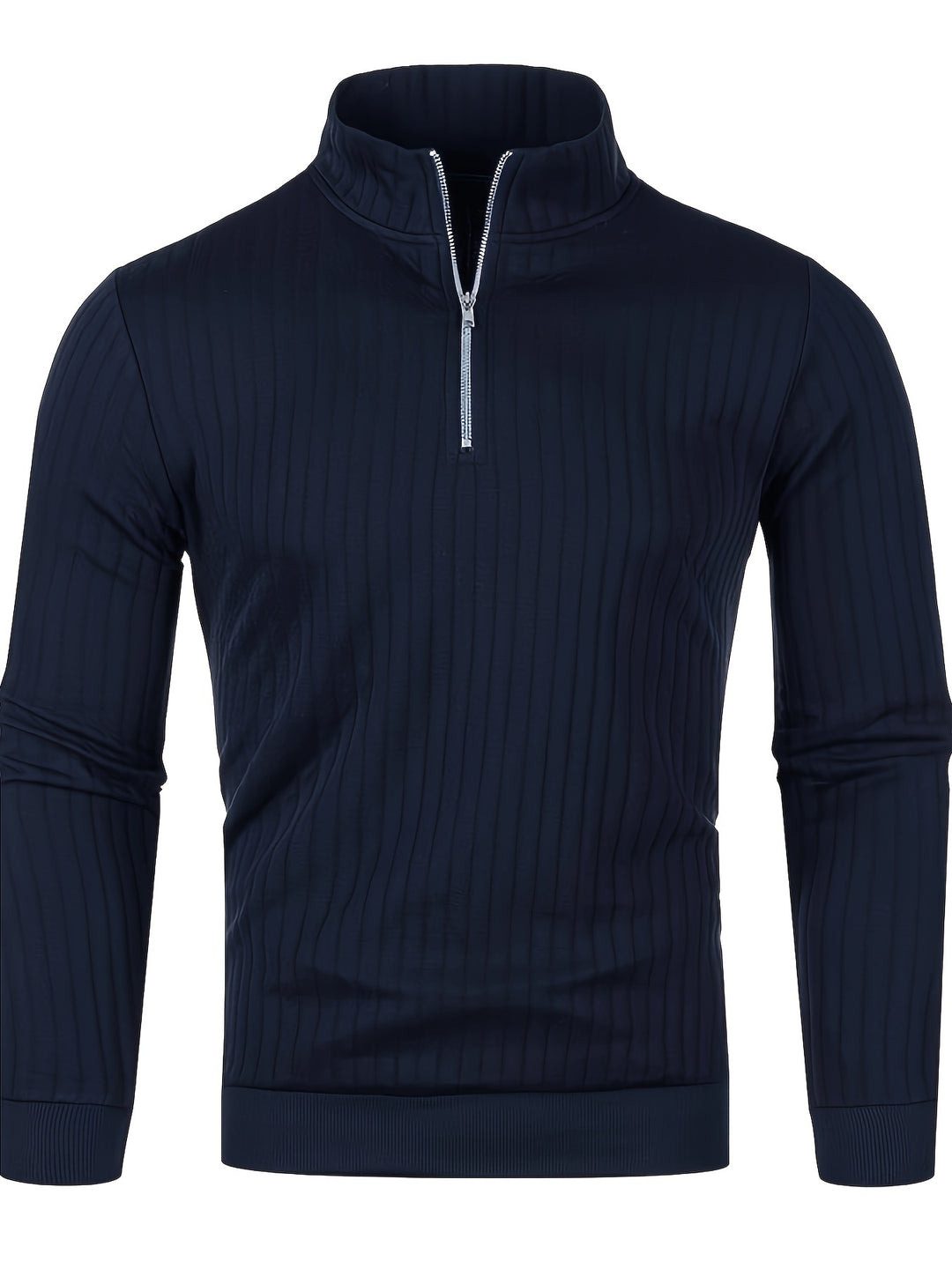 Hayden | Ribbed Quarter-Zip Sweater
