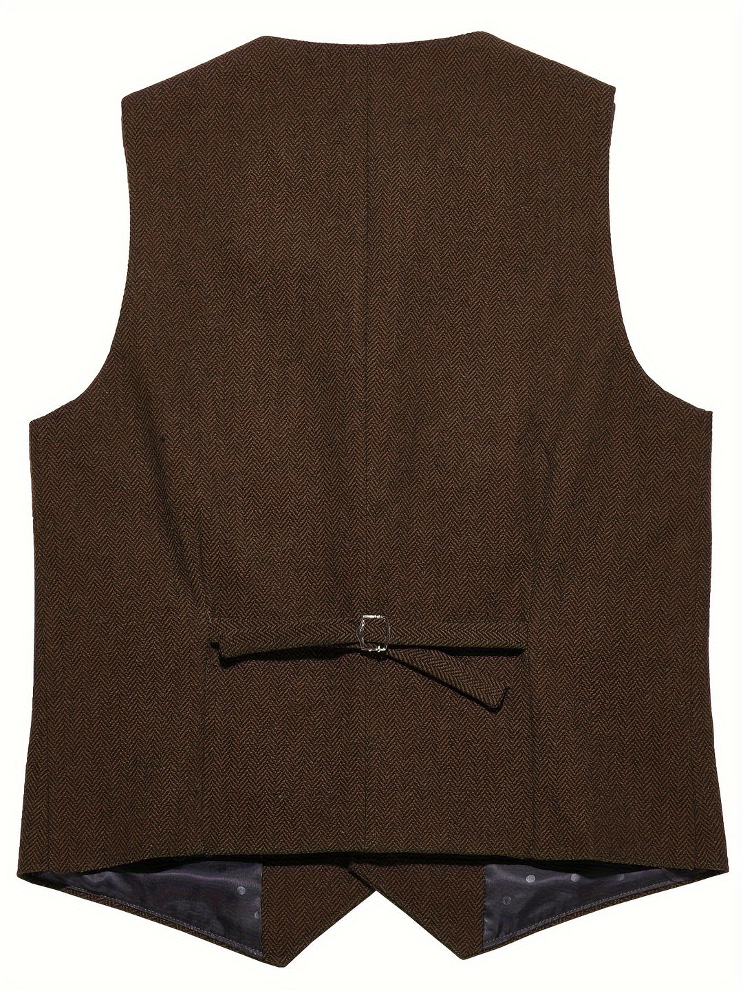 Emmett | Herringbone Tailored Waistcoat