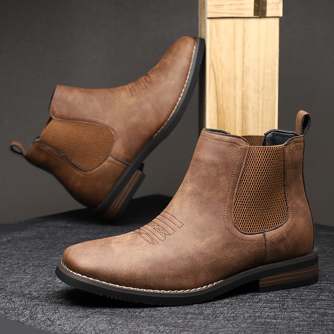 Roland | Refined Slip-On Chelsea Boots