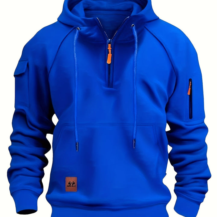 Colton | Rugged Quarter-Zip Hoodie