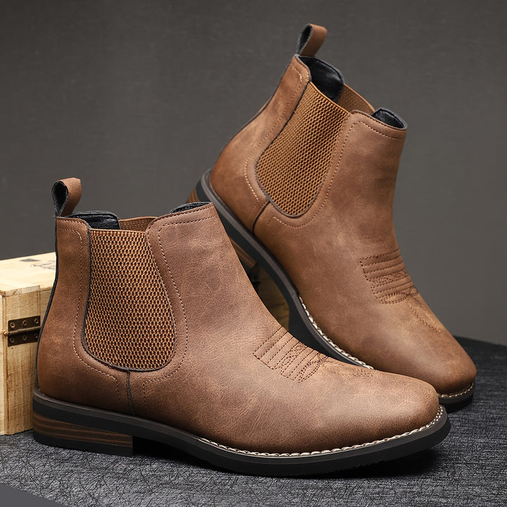 Roland | Refined Slip-On Chelsea Boots