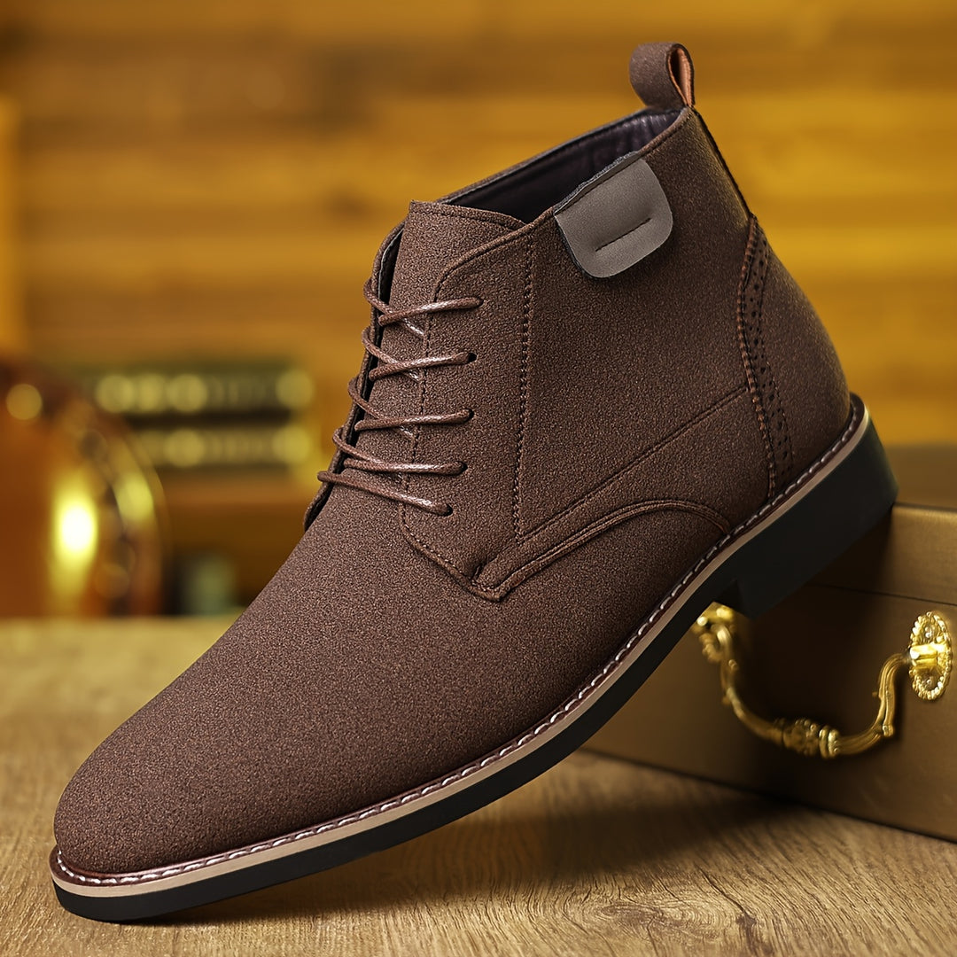 Alexander | Refined Lace-Up Ankle Boots
