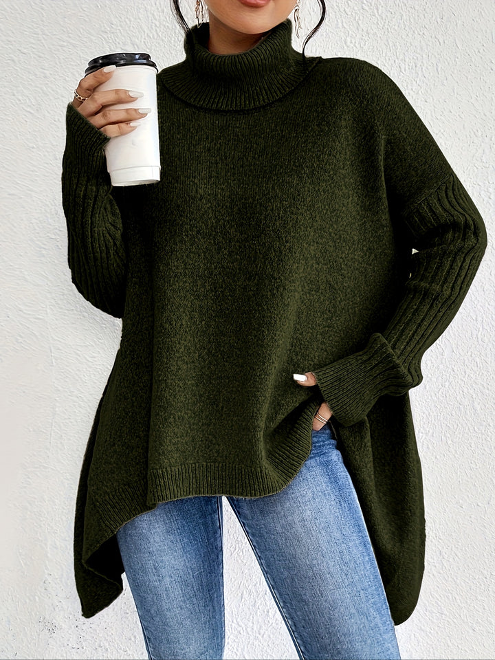 Brooke | High-Neck Relaxed Jumper