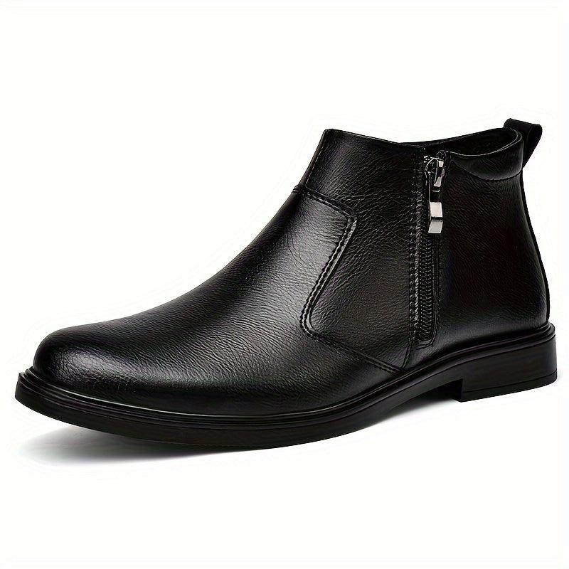Sheldon | Warm-Lined Zip-Up Ankle Boots