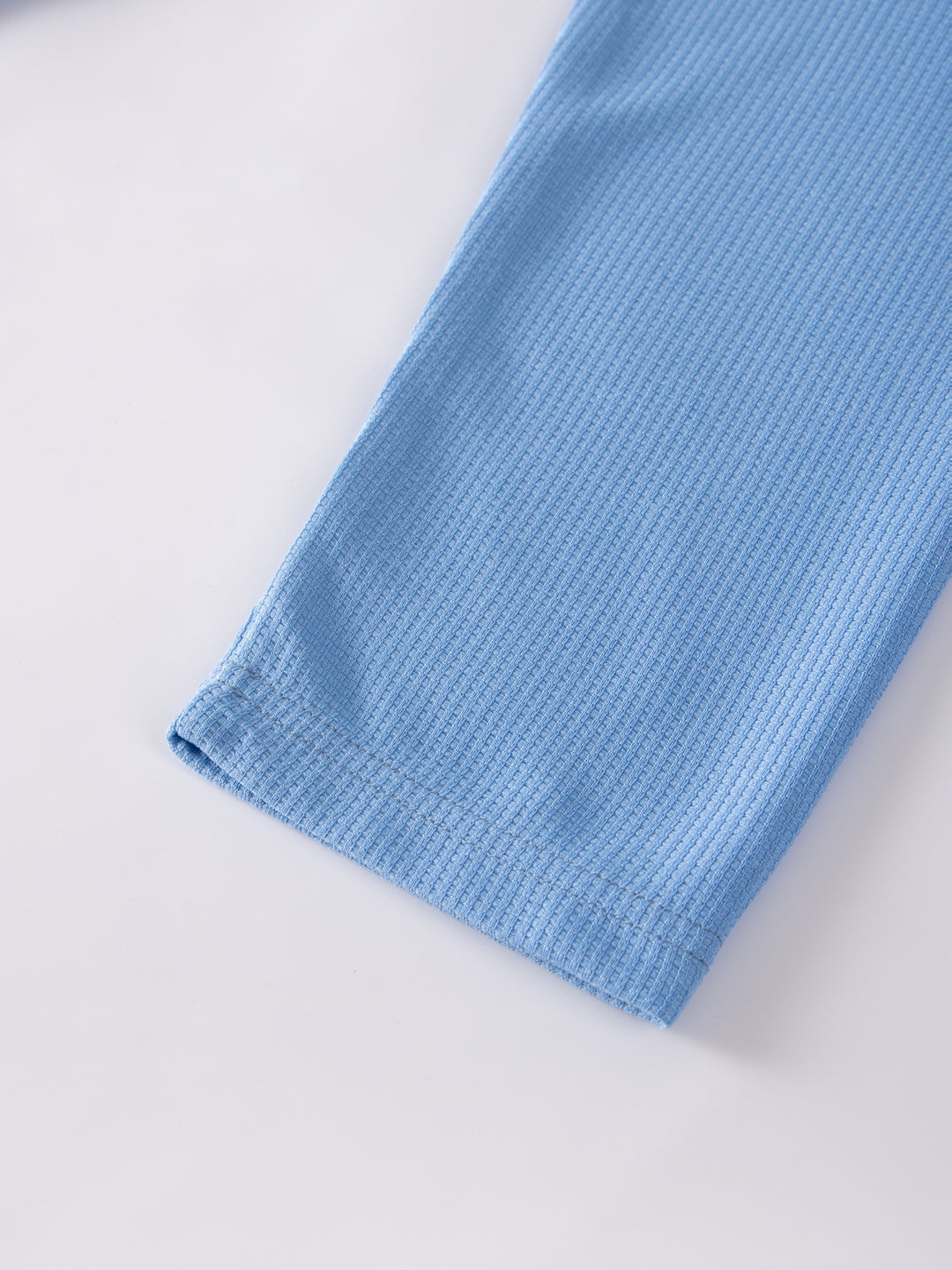 Frederick | Textured Waffle-Knit Long Sleeve Top