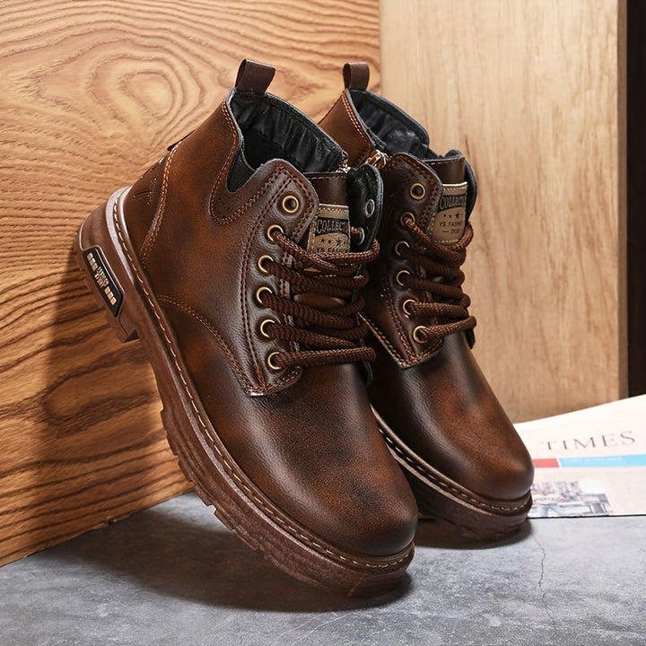 Harrington | Rugged High-Top Boots