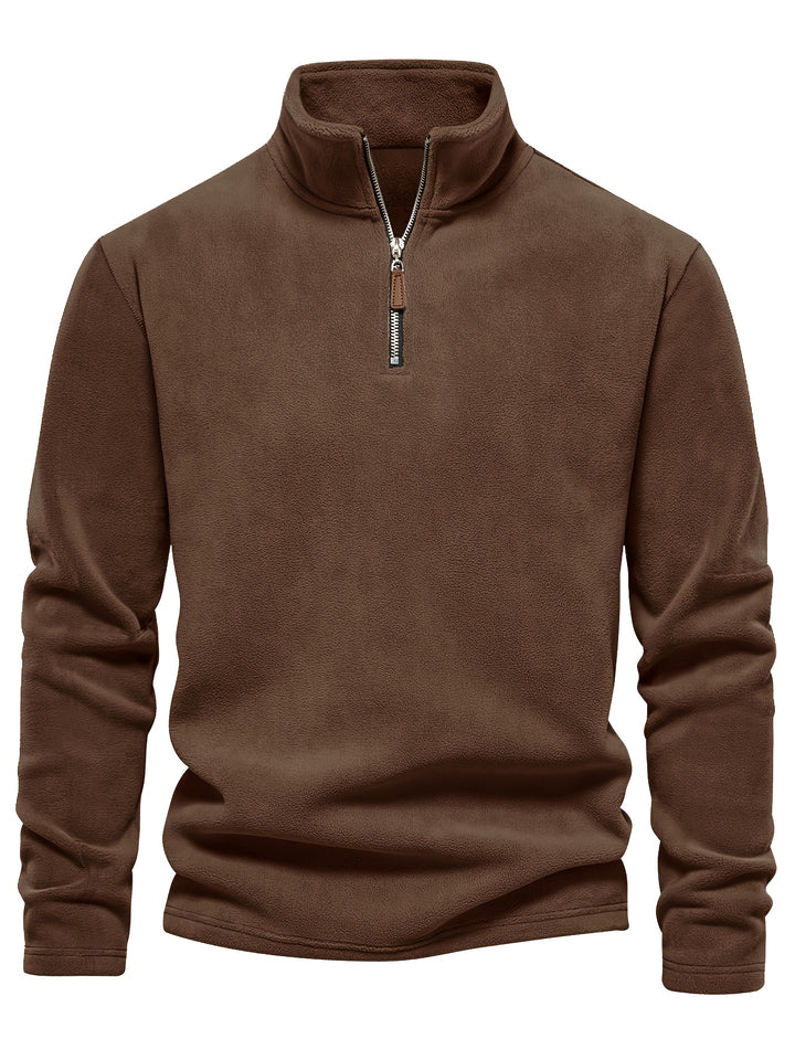 Fraser | Half-Zip Stand-Collar Pullover