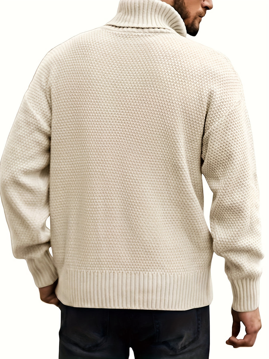 Grayson | Cable-Knit Turtleneck Sweater