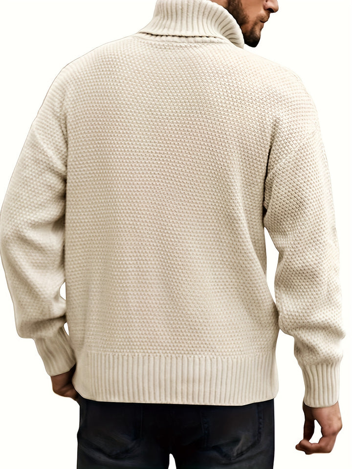 Grayson | Cable-Knit Turtleneck Sweater