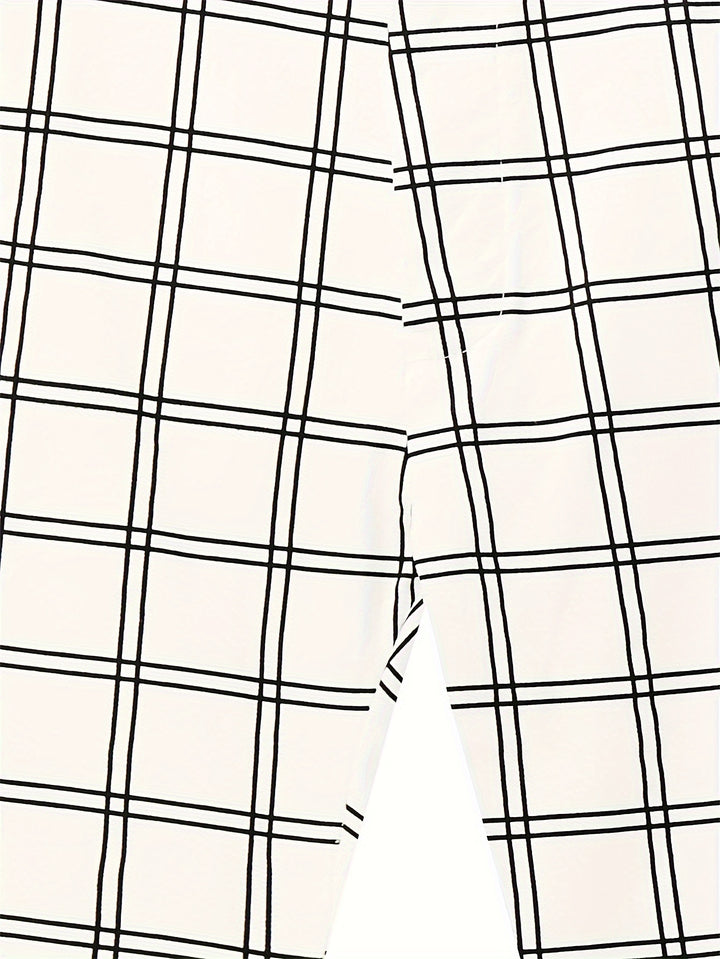Ellison | Slim-Fit Checked Trousers
