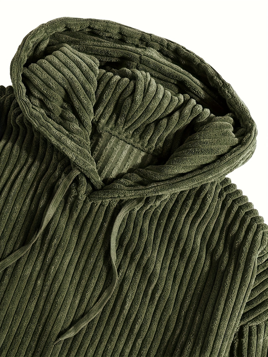 Lawrence | Ribbed Textured Hoodie