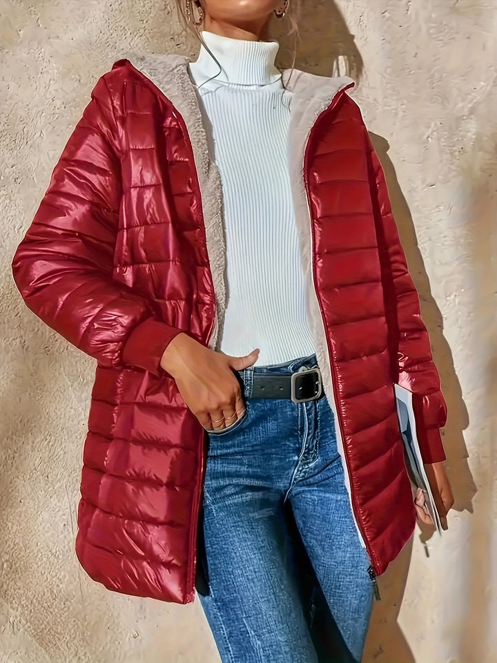 Cora | Cosy-Lined Longline Coat