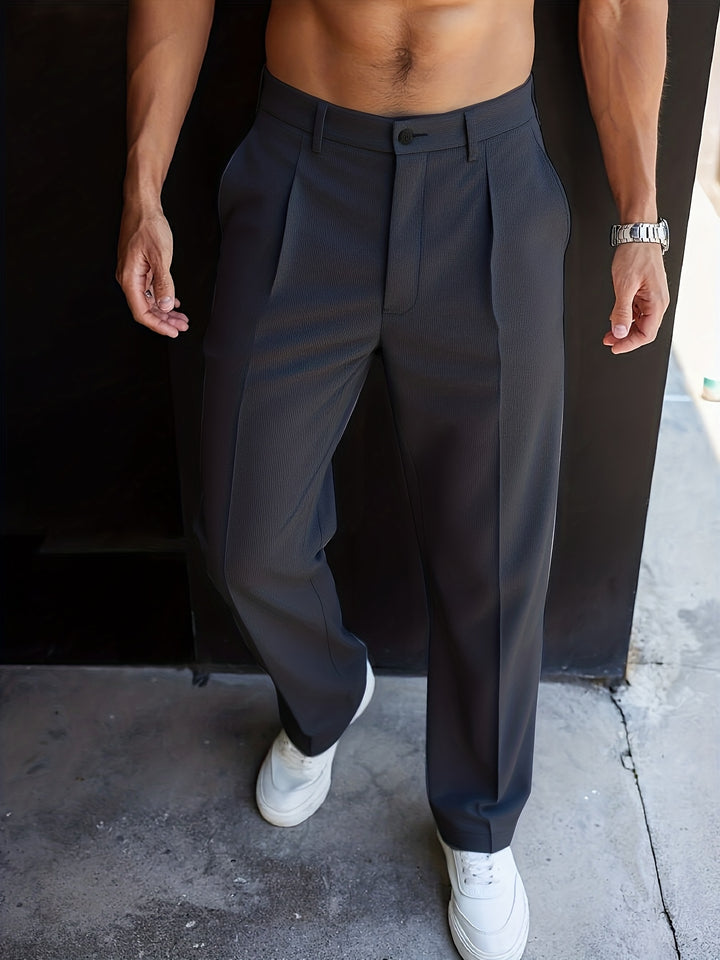 Hollister | Tailored Straight-Leg Trousers