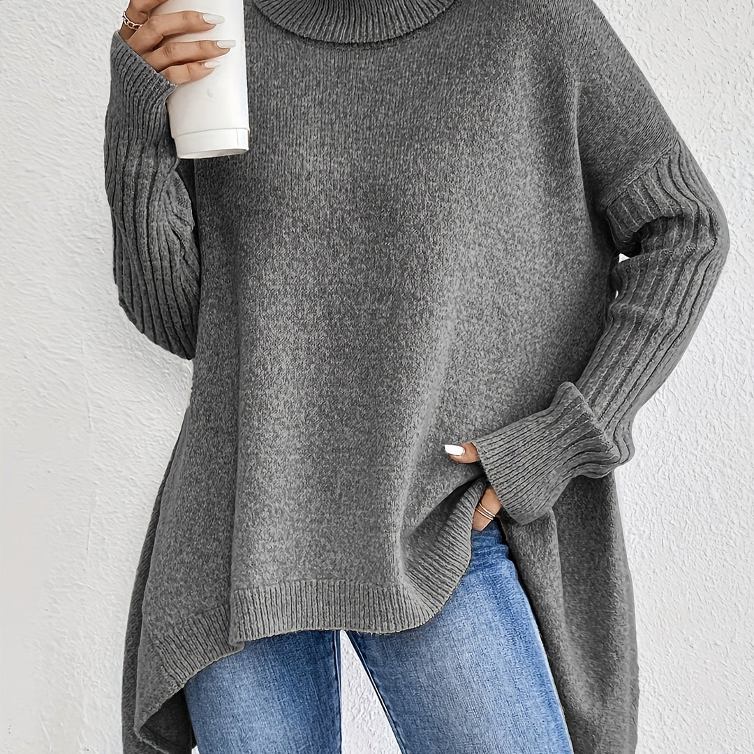 Brooke | High-Neck Relaxed Jumper