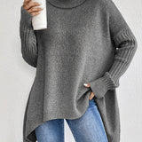 Brooke | High-Neck Relaxed Jumper