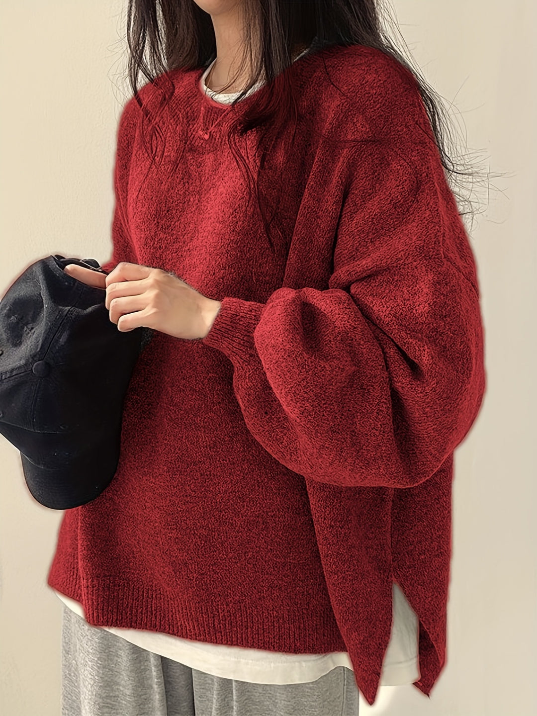 Marlena | Relaxed Drop-Shoulder Jumper
