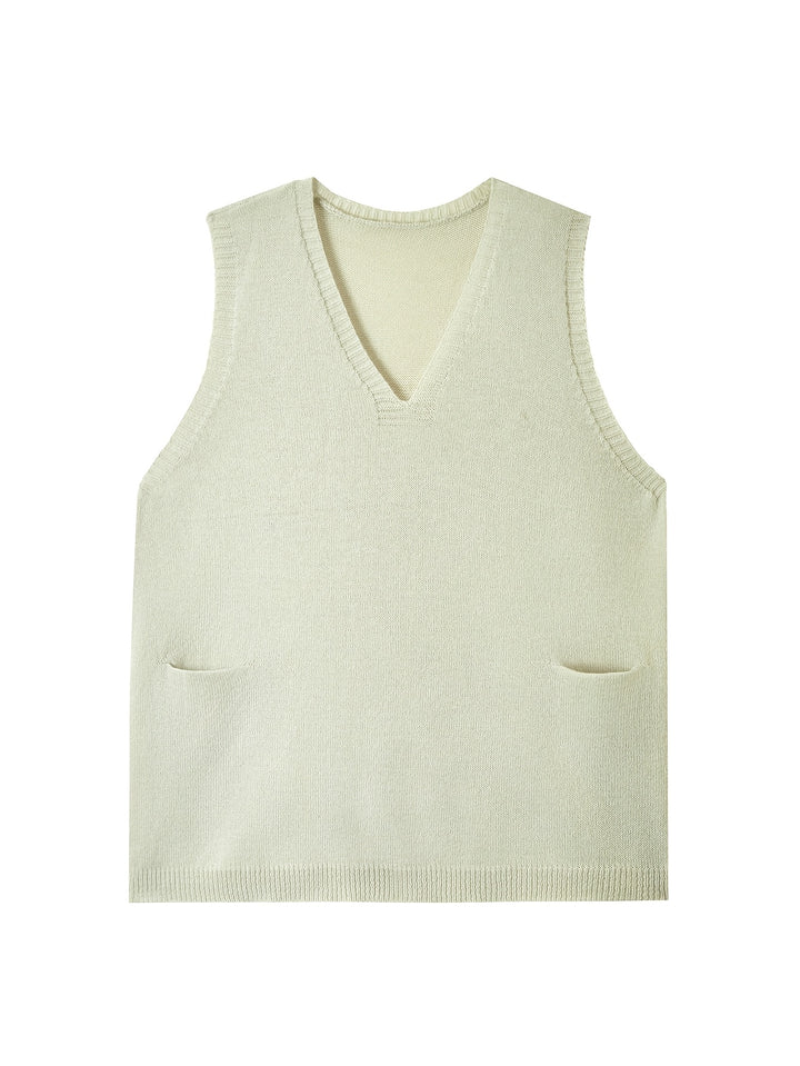 Marlow | Relaxed V-Neck Sweater Vest