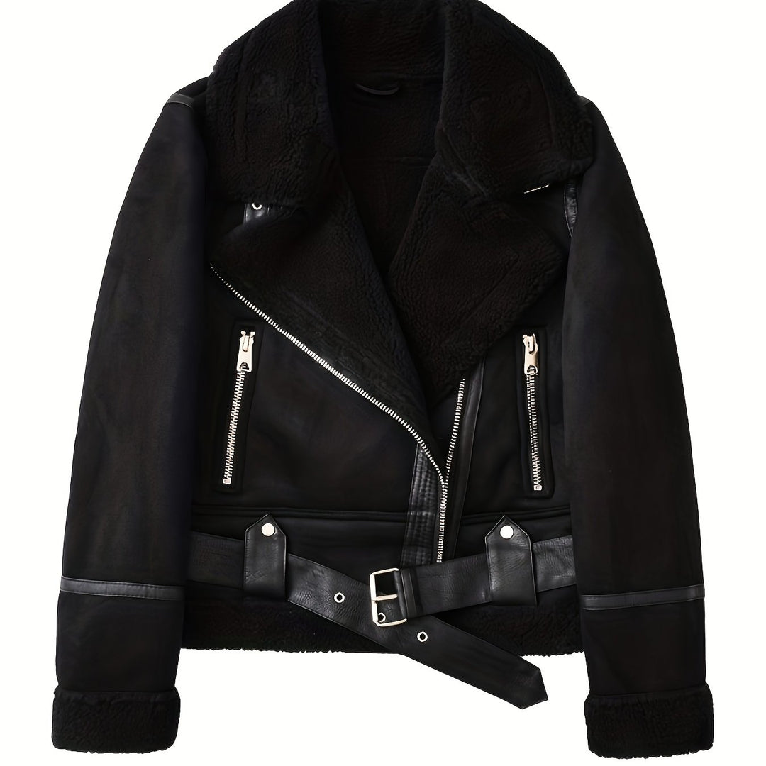 Rosabel | Cosy Biker Jacket