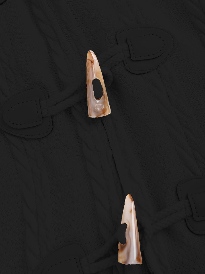 Talia | Toggle-Button Hooded Coat