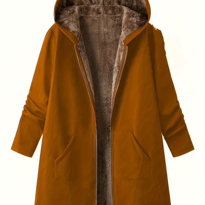 Fern | Longline Hooded Jacket