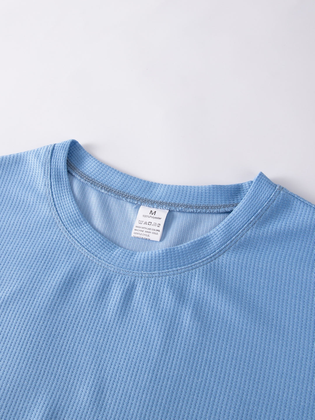 Frederick | Textured Waffle-Knit Long Sleeve Top