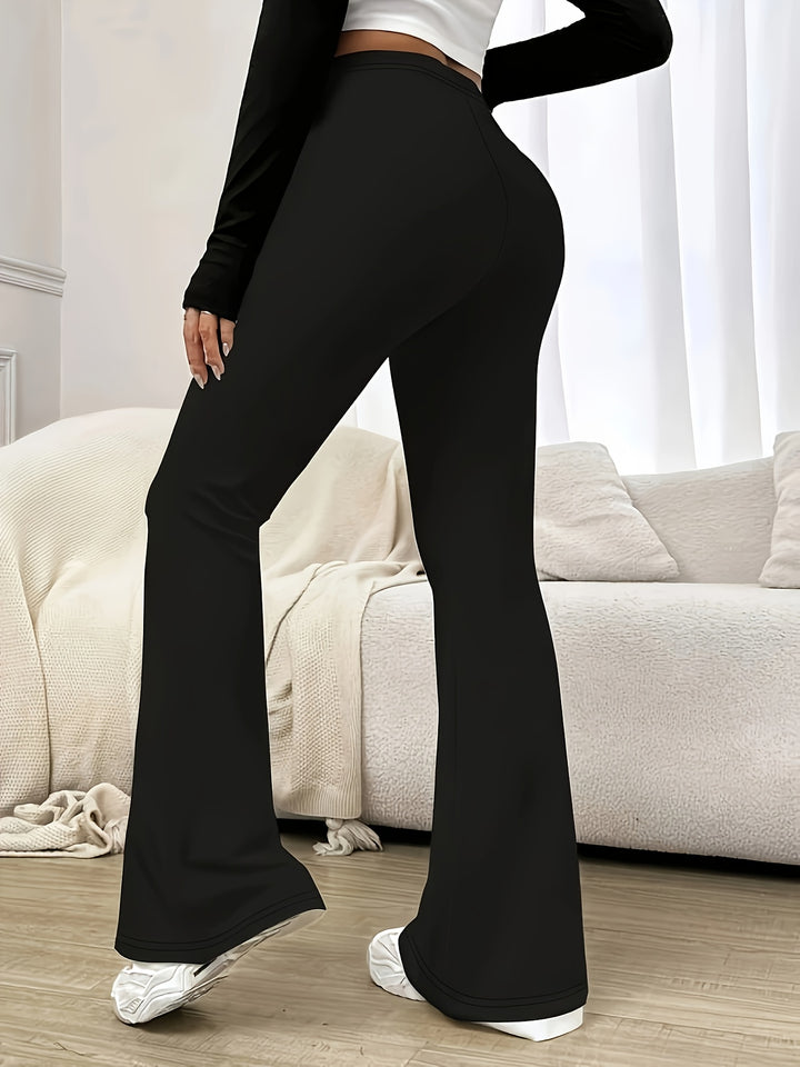 Adelaide | High-Waisted Flared Trousers